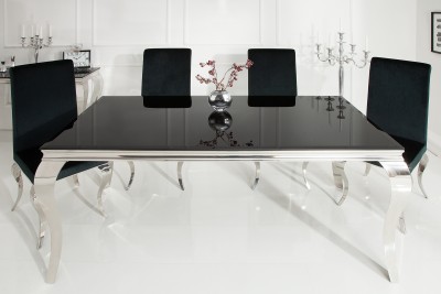 Masa dining Invicta Interior Modern Barock Negru - 180 cm