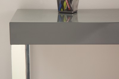 Masa din MDF pentru laptop Invicta Interior Grey Desk - 120x40 cm