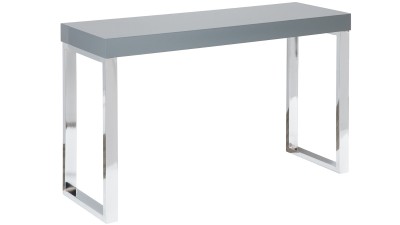 Masa din MDF pentru laptop Invicta Interior Grey Desk - 120x40 cm