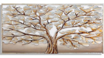 Tablou Mauro Ferretti Tree Alluminium C - 120x60 cm
